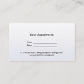 Professional Headshot - Pearl White Background 名刺 (裏面)