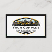 Professional Heavy Equipment Construction Company  名刺 (正面)