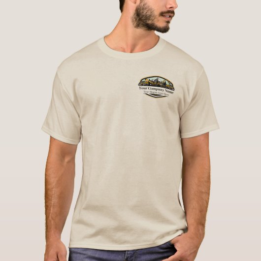 Professional Heavy Equipment Construction Company  Tシャツ (正面)