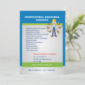 Professional Home Maintenance Flyer Template 招待状 (スタンド正面)