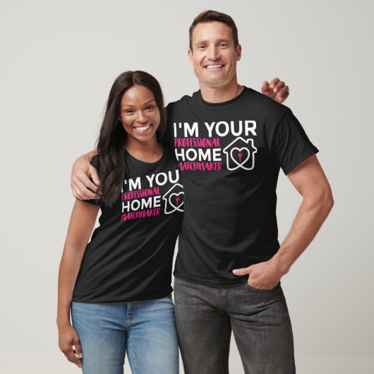 Professional Home Matchmaker Real Estate Agent Rea Tシャツ (ユニセックス)
