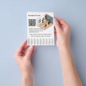 Professional Home Renovation with Tear-Off Tabs チラシ (手)