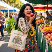Professional Homebody Ginger Cat Books Funny Tote  トートバッグ