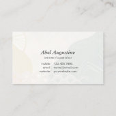 Professional House Cleaning Service Housekeeping 名刺 (裏面)