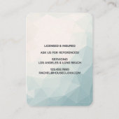 Professional House Cleaning Service Housekeeping 名刺 (裏面)