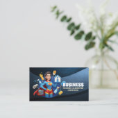 Professional House Cleaning Service Housekeeping 名刺 (スタンド正面)