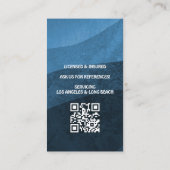 Professional House Cleaning Service Housekeeping 名刺 (裏面)