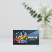 Professional House Cleaning Service Housekeeping 名刺 (スタンド正面)