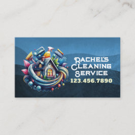 Professional House Cleaning Service Housekeeping 名刺