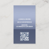 Professional House Cleaning Service Housekeeping 名刺 (裏面)