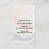 Professional House Cleaning Service Housekeeping 名刺 (裏面)