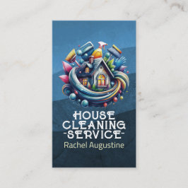 Professional House Cleaning Service Housekeeping 名刺