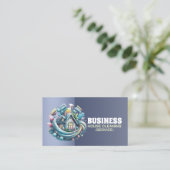 Professional House Cleaning Service Housekeeping 名刺 (スタンド正面)