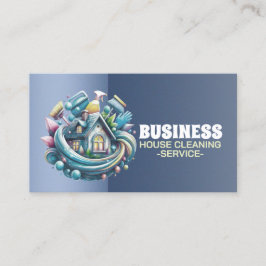 Professional House Cleaning Service Housekeeping 名刺