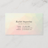 Professional House Cleaning Service Housekeeping 名刺 (裏面)