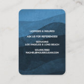 Professional House Cleaning Service Housekeeping 名刺 (裏面)