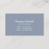 Professional House Cleaning Service Housekeeping 名刺 (裏面)