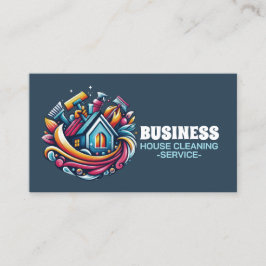Professional House Cleaning Service Housekeeping 名刺