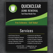 Professional Junk Removal Service Company 名刺
