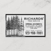 Professional Landscape Tree Service 名刺 (正面)