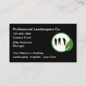 Professional Landscaper Business Cards 名刺 (正面)
