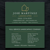 Professional Landscaper Lawn Service 名刺