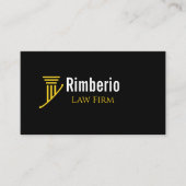 Professional Law & Justice Business Card |  名刺 (正面)