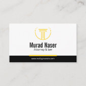 Professional Law & Justice Business Card  名刺 (正面)