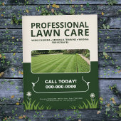 Professional Lawn Care チラシ