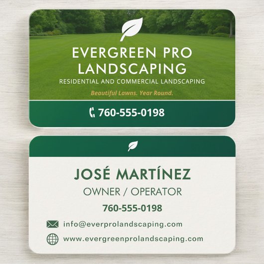 Professional Lawn Care Landscaping 名刺