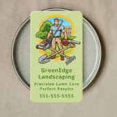 Professional Lawn Care Landscaping Groundskeeping 名刺