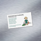 Professional Lawn Care Landscaping Service マグネット名刺 (インサイチュ)