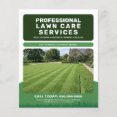 Professional Lawn Care Services チラシ (正面)