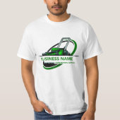 Professional Lawn Mowing Landscaping Custom Logo Tシャツ (正面)