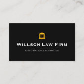 Professional Lawyer Business Card | Attorney  名刺 (正面)