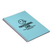 Professional Liar For Parties, Relationships & Job ノートブック (右側)