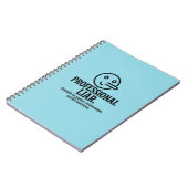 Professional Liar For Parties, Relationships & Job ノートブック (左側)