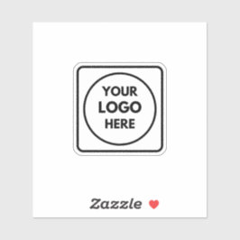 Professional Logo Business Promo QR label シール