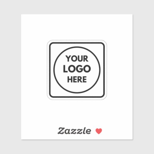 Professional Logo Business Promo QR label シール (シート)