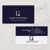 Professional Logo Window Cleaning Service  名刺 (正面/裏面)