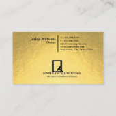 Professional Logo Window Cleaning Service  名刺 (裏面)