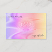 Professional Lotus Ombre Holographic 名刺 (正面)