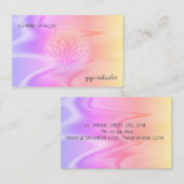 Professional Lotus Ombre Holographic 名刺 (正面/裏面)