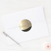 Professional Luxury Gold Pen Notary  ラウンドシール (封筒)