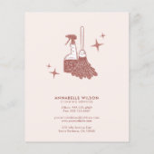 Professional Maid & House Cleaning Business  チラシ (裏面)