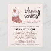 Professional Maid & House Cleaning Business  チラシ (正面)