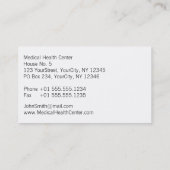 Professional Medical Luxury Gold DNA Strand 名刺 (裏面)