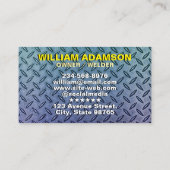 Professional Metal Fabrication & Welding 名刺 (裏面)