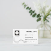 professional Minimalist business custom card 名刺 (スタンド正面)