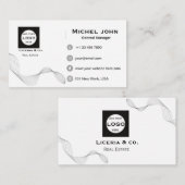 professional Minimalist business custom card 名刺 (正面/裏面)